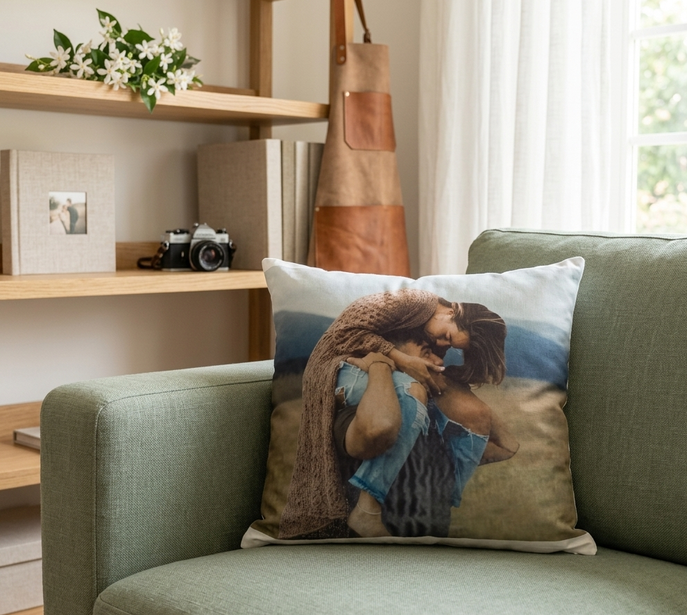 CUSCINO PERSONALIZZATO QUADRATO 40x40