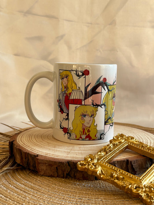 TAZZA IN CERAMICA LADY OSCAR REPLICA