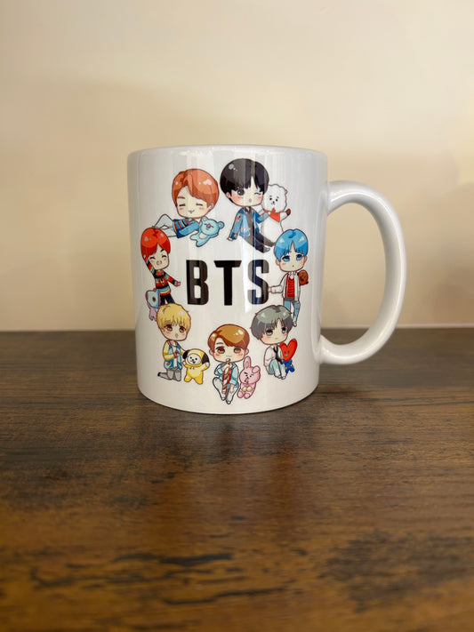 Tazza BTS in ceramica