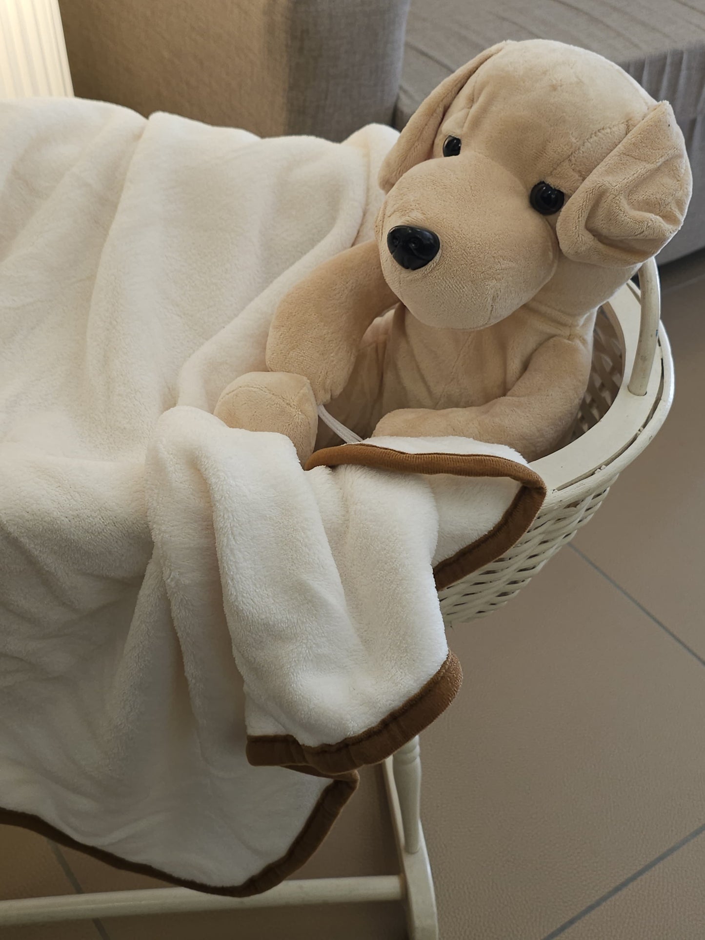 PELUCHE CON PLAID PERSONALIZZABILE