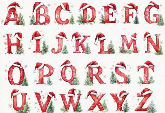 TAZZA IN CERAMICA NATALIZIA CON INIZIALE