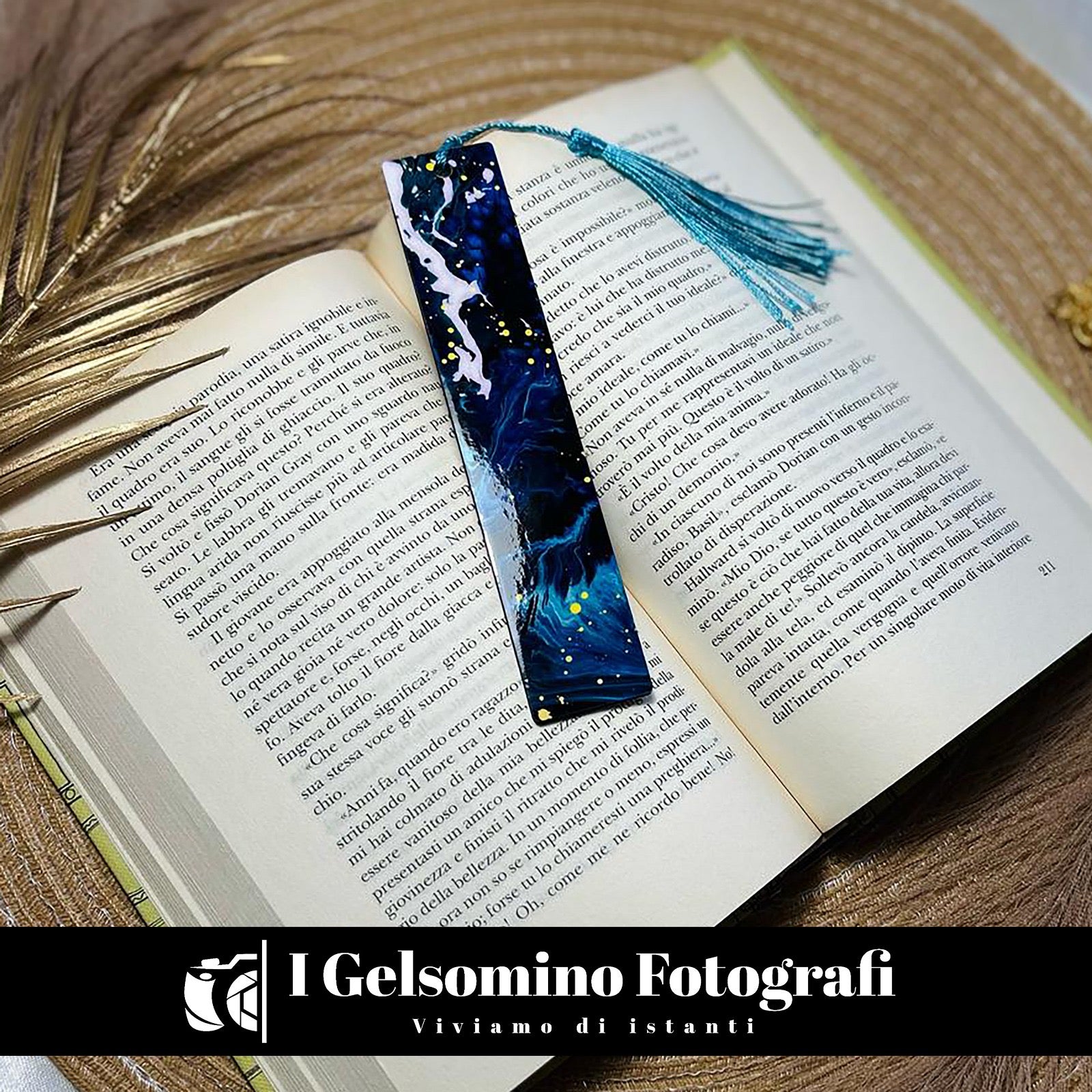 SEGNALIBRI PERSONALIZZATO IN LEGNO FRONTE-RETRO