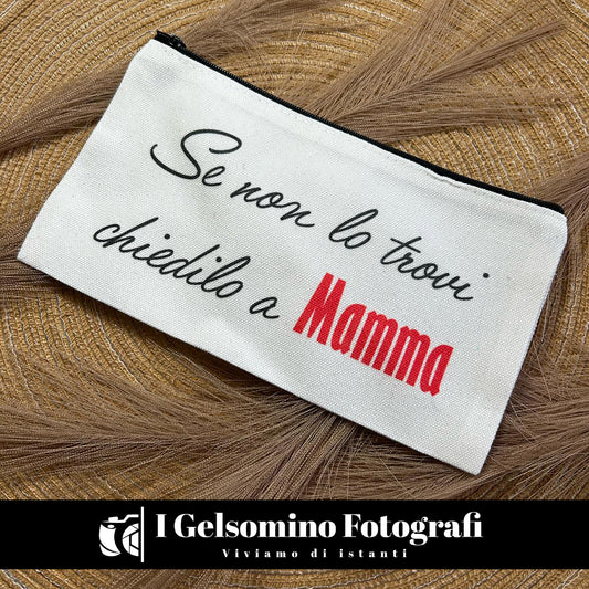 POCHETTE IN TESSUTO PERSONALIZZAMI